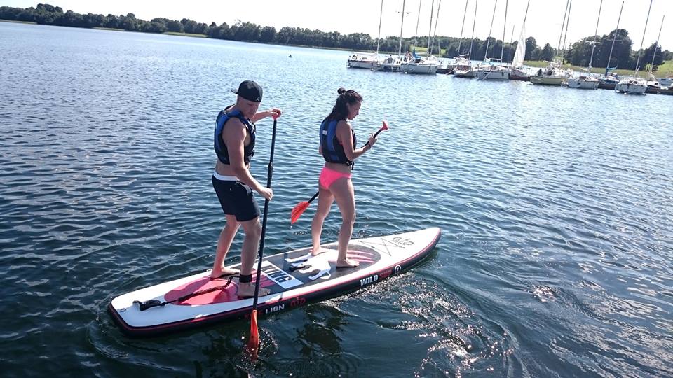 Прокат досок WILD SUP в Юрмале для двух персон